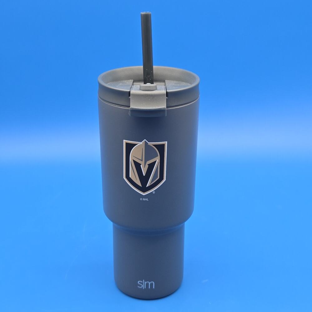 Vegas Golden Knights Simple Modern 30 oz Trek Tumbler Cup w/ Straw NHL New